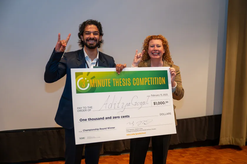 Winner Of Three Minute Thesis Announced